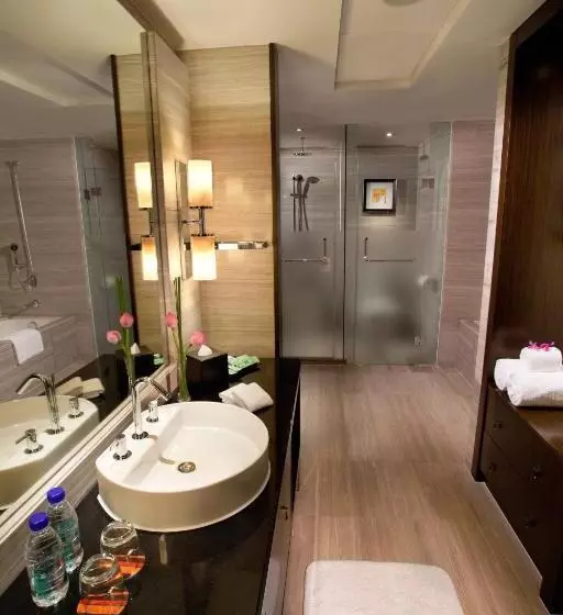 キングサイズベッドのエクゼクティブ, Courtyard By Marriott Shanghai Xujiahui