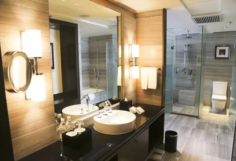 シティビューのデラックスルーム, Courtyard By Marriott Shanghai Xujiahui
