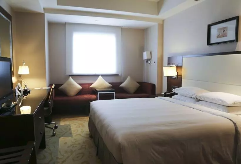 シティビューのデラックスルーム, Courtyard By Marriott Shanghai Xujiahui
