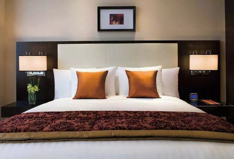 シティビューのデラックスルーム, Courtyard By Marriott Shanghai Xujiahui