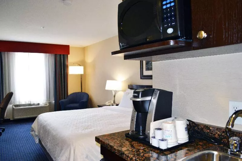 キングサイズベッドのスタンダードルーム, Holiday Inn Express Hotel & Suites Edson, An Ihg