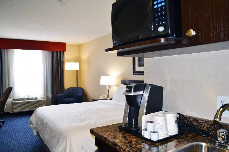 キングサイズベッドのスタンダードルーム, Holiday Inn Express Hotel & Suites Edson, An Ihg