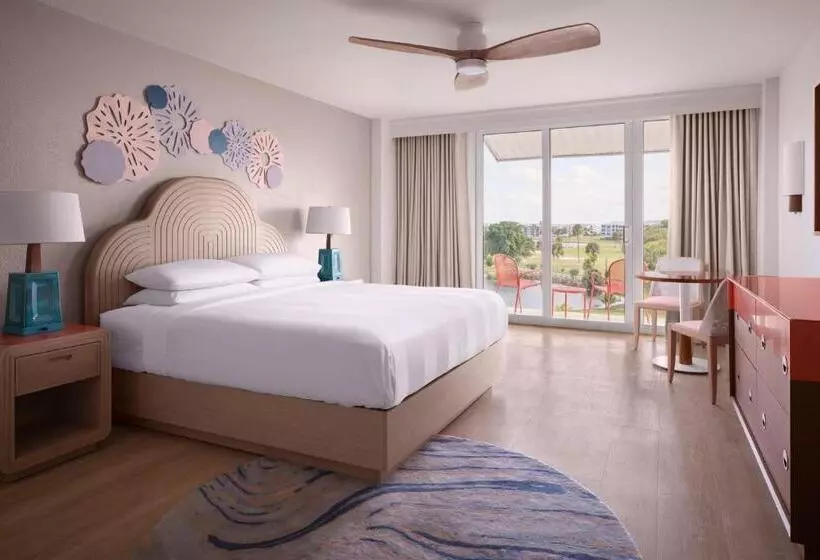 キングサイズベッドのスタンダードルーム, Marriott Hutchinson Island Beach Resort, Golf & Marina