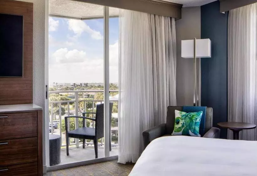 キングサイドベッドのスタンダードワンルーム, Marriott Hutchinson Island Beach Resort, Golf & Marina