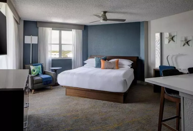 キングサイドベッドのスタンダードワンルーム, Marriott Hutchinson Island Beach Resort, Golf & Marina