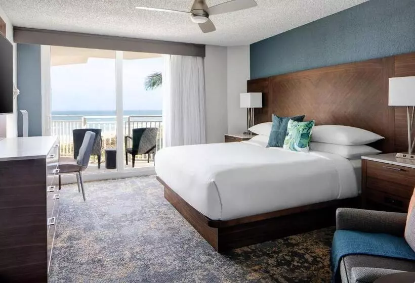 キングサイドベッドのスタンダードワンルーム, Marriott Hutchinson Island Beach Resort, Golf & Marina