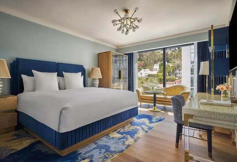 キングサイズベッドのスタンダードルーム, Pendry West Hollywood