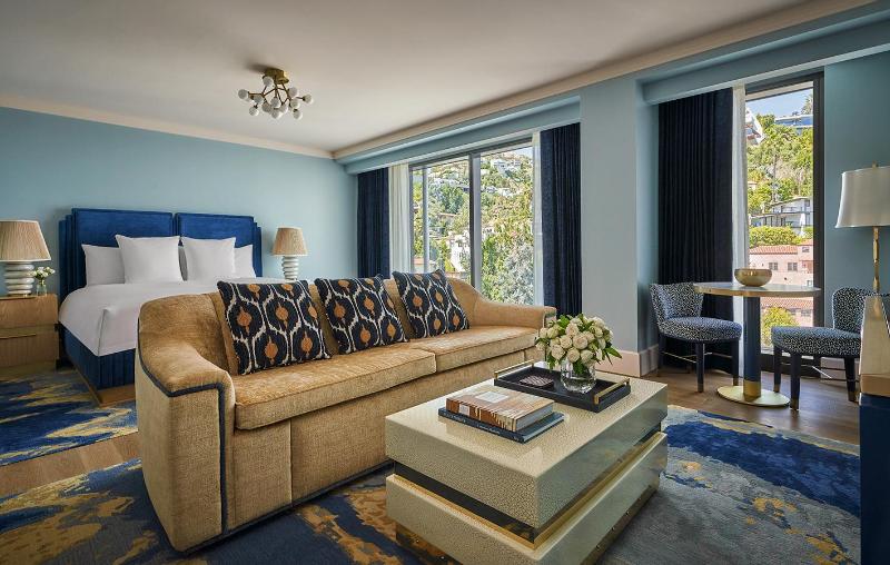 침실 2개 스위트, Pendry West Hollywood