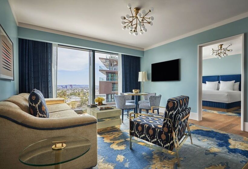 침실 2개 스위트, Pendry West Hollywood