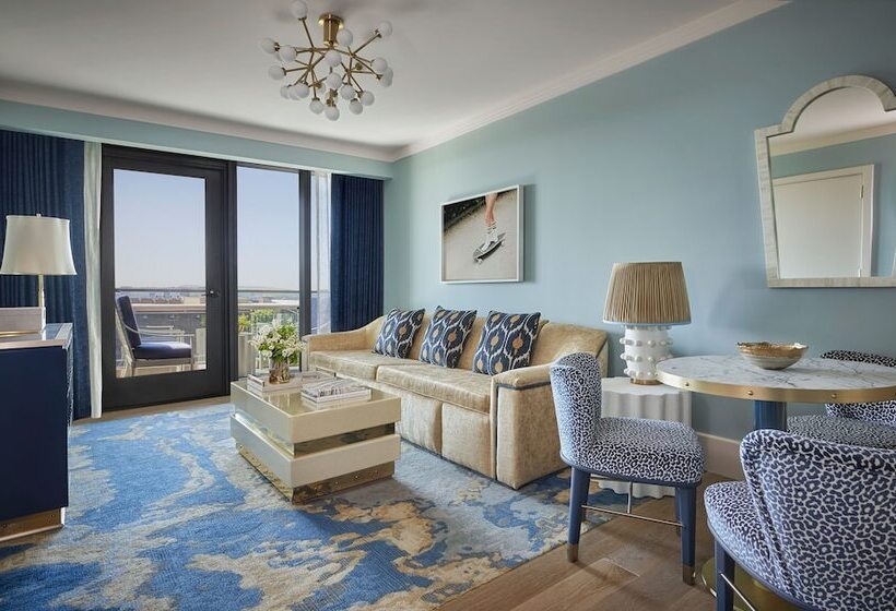 침실 2개 스위트, Pendry West Hollywood