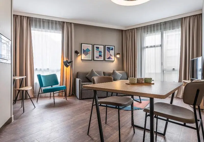 Huoneisto 1 Makuuhuone, Aparthotel Adagio Paris Suresnes Longchamp