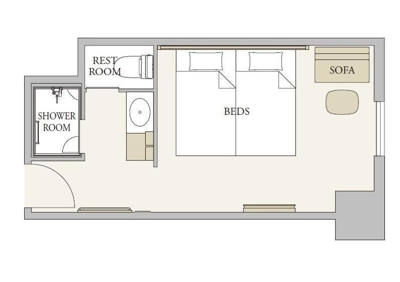 Habitació Deluxe, Nest Hotel Naha Kumoji