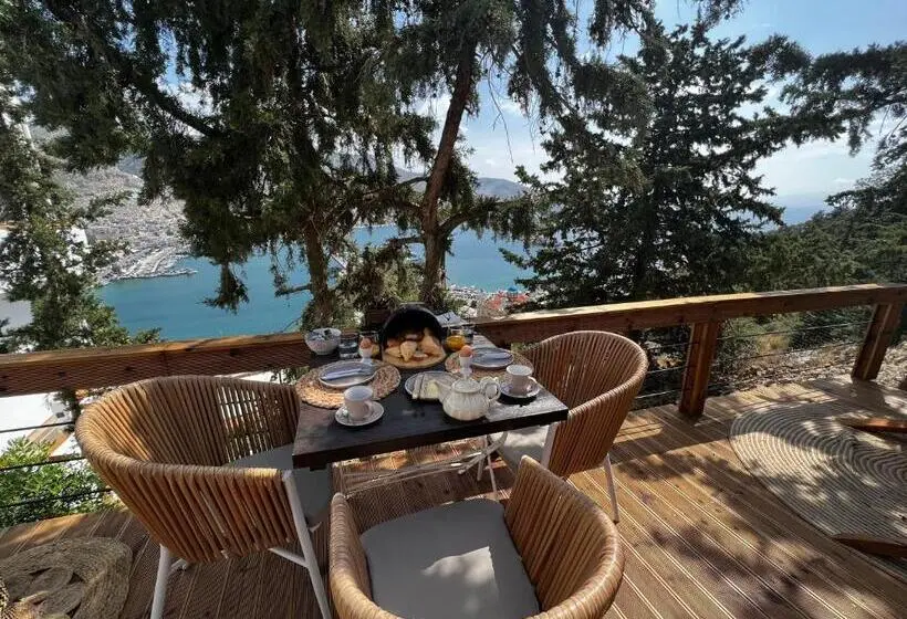ハイドロマッサージバス付きスイート, Spongia Apartments Kalymnos