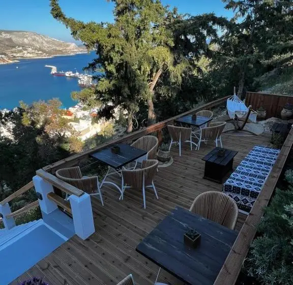 ハイドロマッサージバス付きスイート, Spongia Apartments Kalymnos