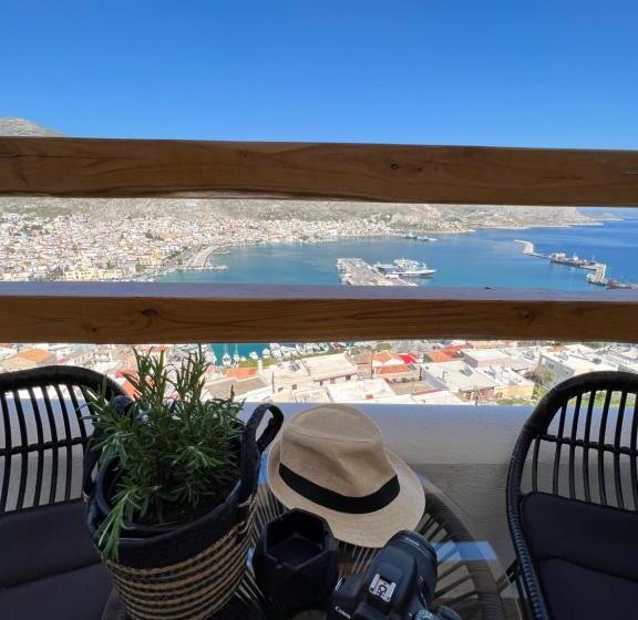 带按摩浴盆的套房, Spongia Apartments Kalymnos