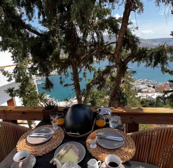 带按摩浴盆的套房, Spongia Apartments Kalymnos