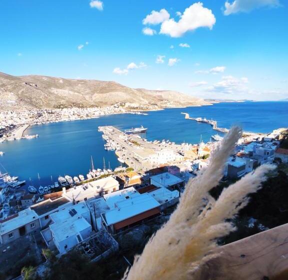 침실 1개 바다 전망 아파트, Spongia Apartments Kalymnos