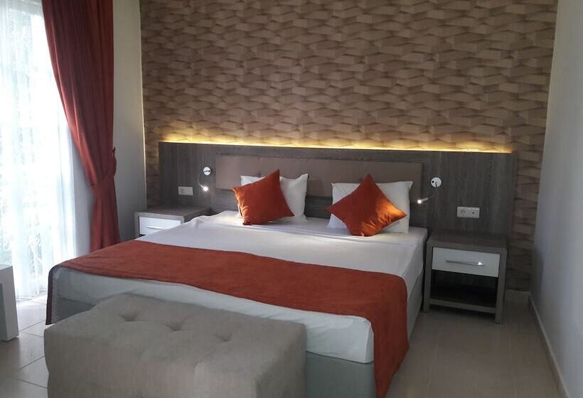 غرفة عائلية, Lykia Botanika Beach & Fun Club