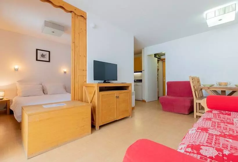 1ベッドルームアパートメント, Madame Vacances Residence Le Parc Des Airelles