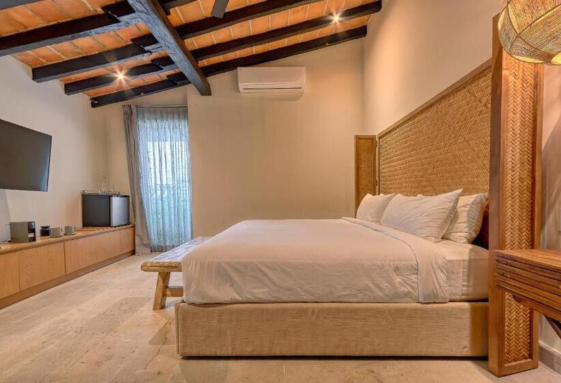 חדר דחוקס עם מיטת קינג, Maxwell Residences At Indah