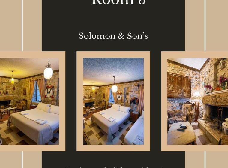 اتاق لوکس سه تخته, Solomon&sons