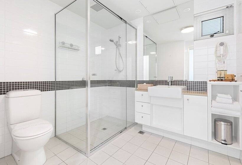 آپارتمان 1 خوابه با چشمانداز استخر, Akama Resort