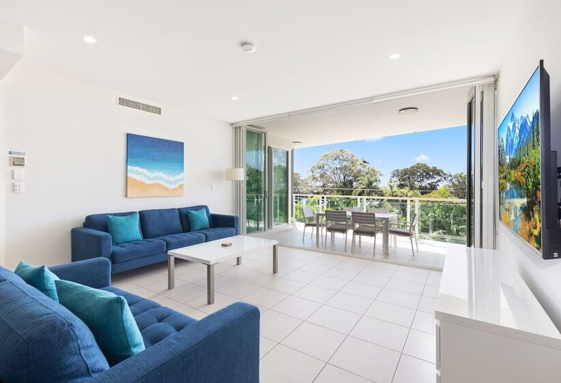 آپارتمان 1 خوابه با چشمانداز استخر, Akama Resort