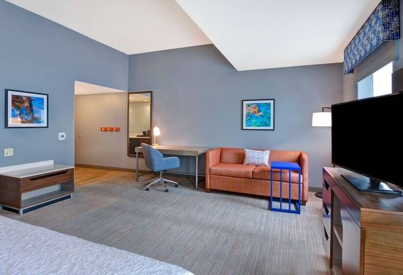 חדר סטנדרט עם מיטת קינג, Hampton Inn & Suites Clearwater/st. Petersburg Ulmerton Road, Fl