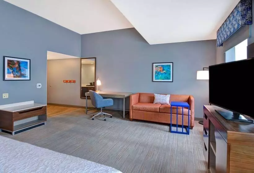 اتاق استاندارد با تخت بزرگ, Hampton Inn & Suites Clearwater/st. Petersburg Ulmerton Road, Fl