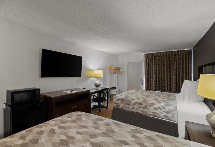 스탠다드 룸 더블 침대 2개, Americas Best Value Inn Orlando, Fl