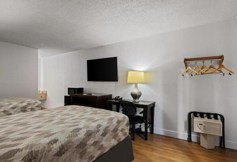 스탠다드 룸 더블 침대 2개, Americas Best Value Inn Orlando, Fl