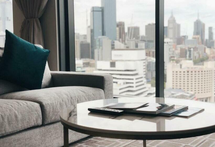 침실 2개 스위트, Pan Pacific Melbourne