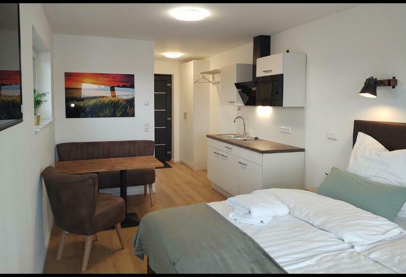 Апартаменты 1 Спальня с Террасой, Fernweg Apartments