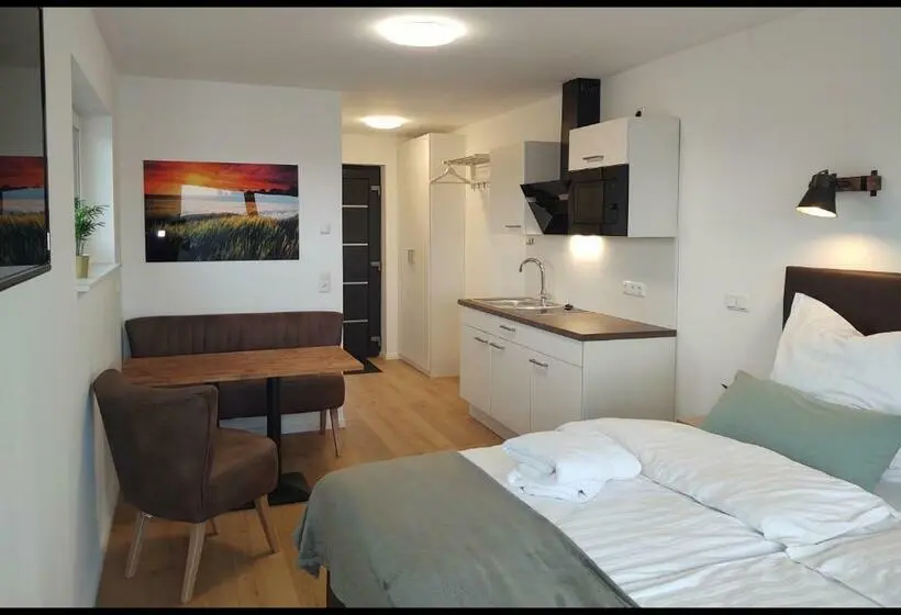 テラス付き１ベッドルームアパートメント, Fernweg Apartments