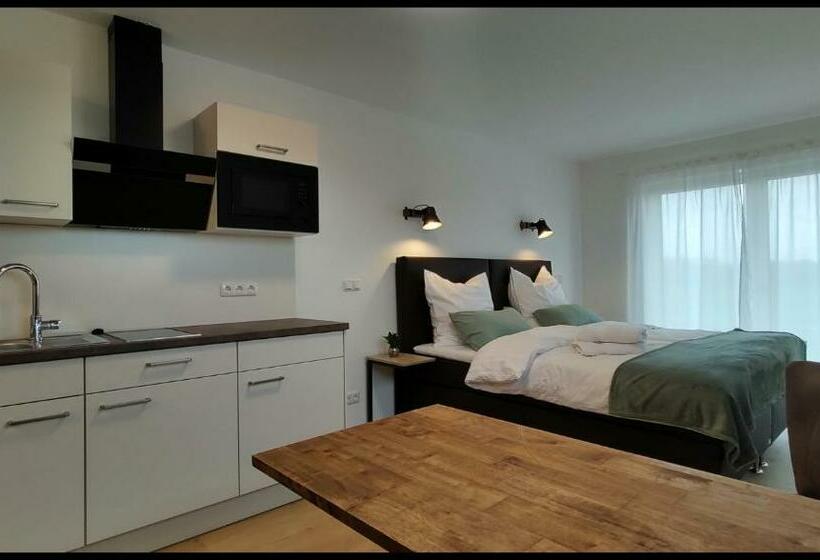 Апартаменты 1 Спальня с Террасой, Fernweg Apartments