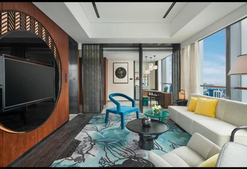 חדר סטנדרט עם מיטת קינג, Indigo Suzhou Grand Canal, An Ihg