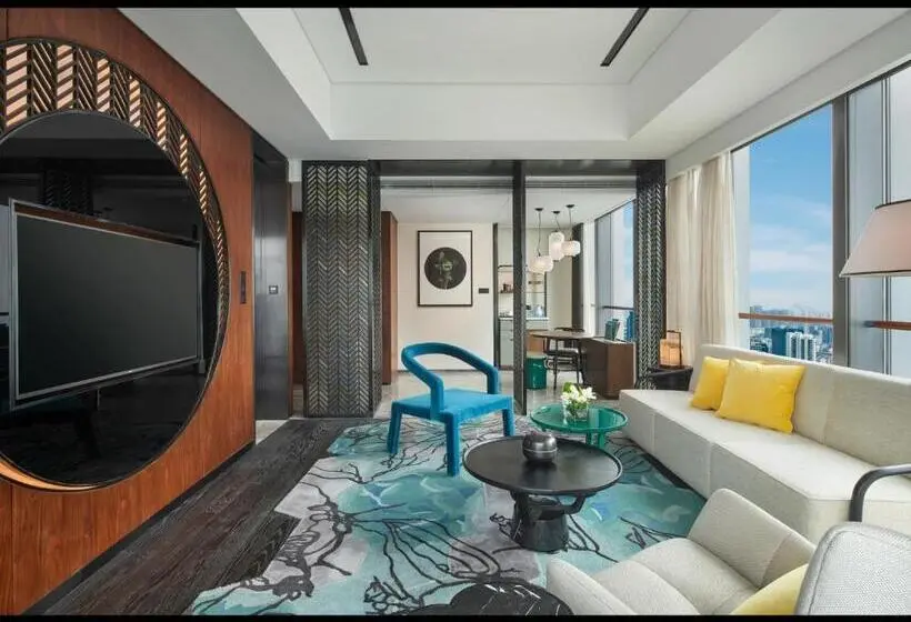 キングサイズベッドのスタンダードルーム, Indigo Suzhou Grand Canal, An Ihg