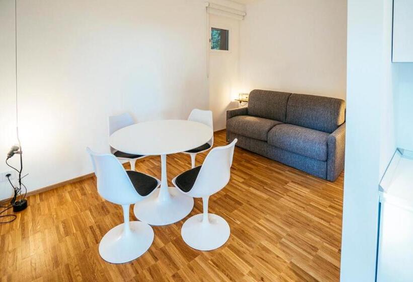 침실 1개 풀장 전망 아파트, Sporting Pinamare