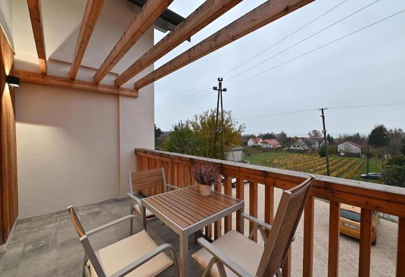 침실 1개 발코니 아파트, Domaine Edegger   Organic Winery Badacsony