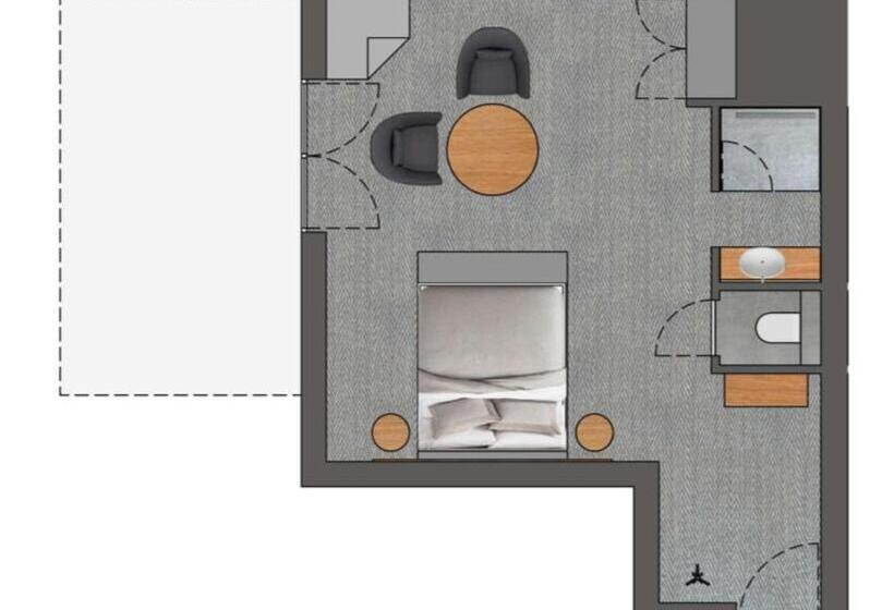 豪华工作室, Chalets Franciska Major, Pro Village