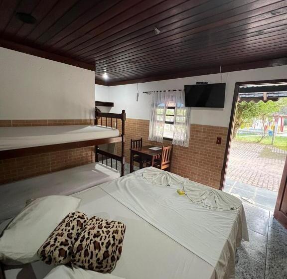 Четырехместный Номер Стандарт, Pesque Pague Pousada Do Carlinho