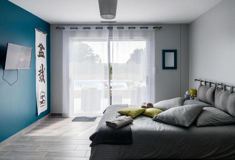 חדר סטנדרט נוף לבריכה, Le Mas De L Escale