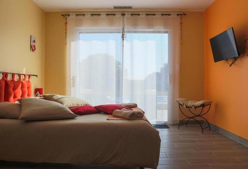 חדר סטנדרט נוף לבריכה, Le Mas De L Escale