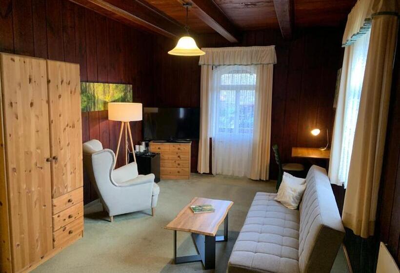 バルコニー付きスタンダードルーム, Logierhaus Lehde