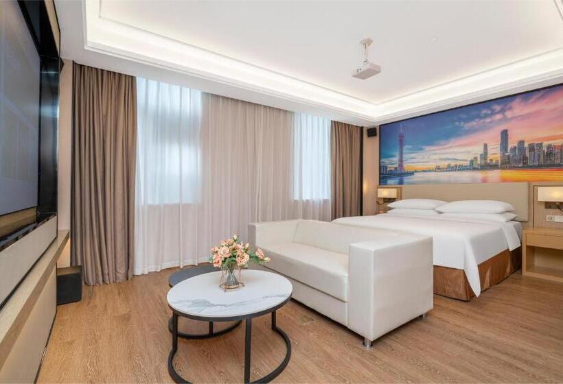 Номер Deluxe Кровать Кинг, Vienna Hotel Shenzhen Longshen Subway Station