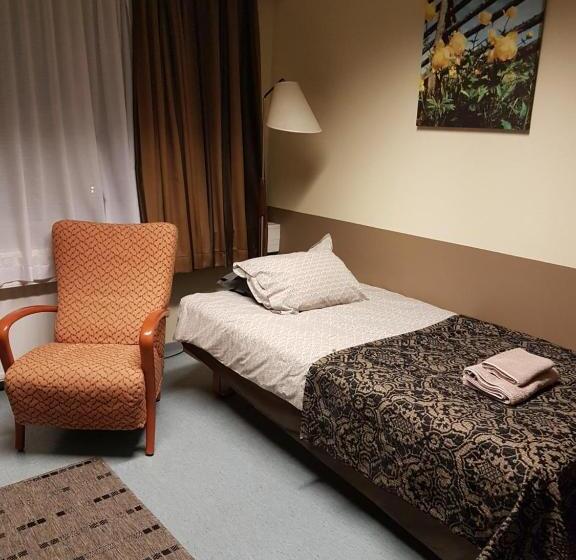 اتاق استاندارد یک تخته با سرویس بهداشتی مشترک, Gasthaus Patruuna