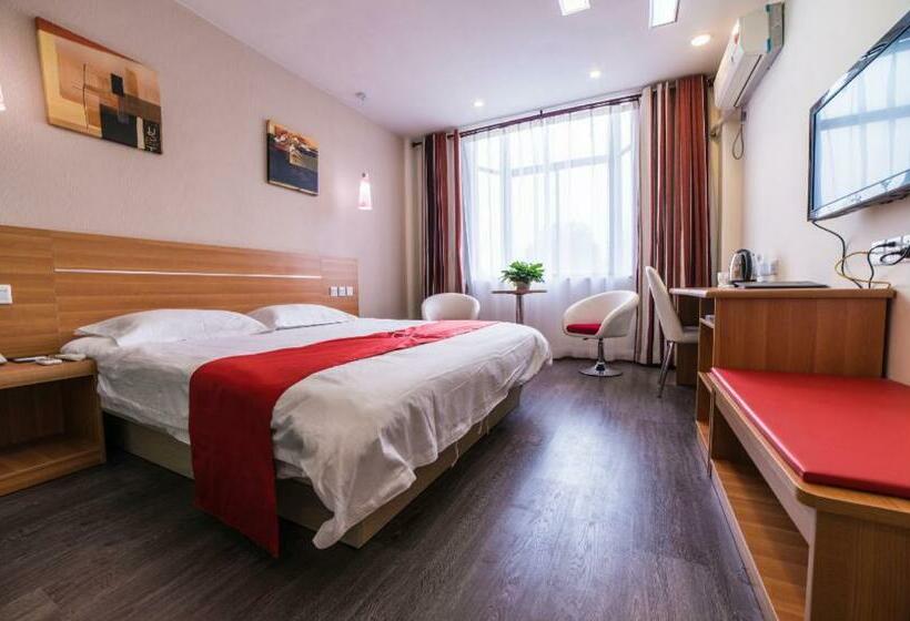 Номер Superior, Thank Inn Chain Hotel Jiangsu Wuxi Xishan District Leather City