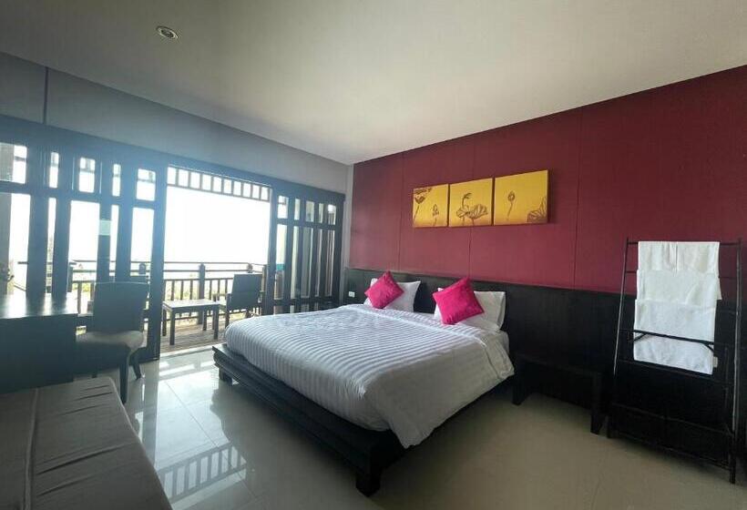 デラックスビラの１ベッドルーム, Bhundhari Residence Koh Samui