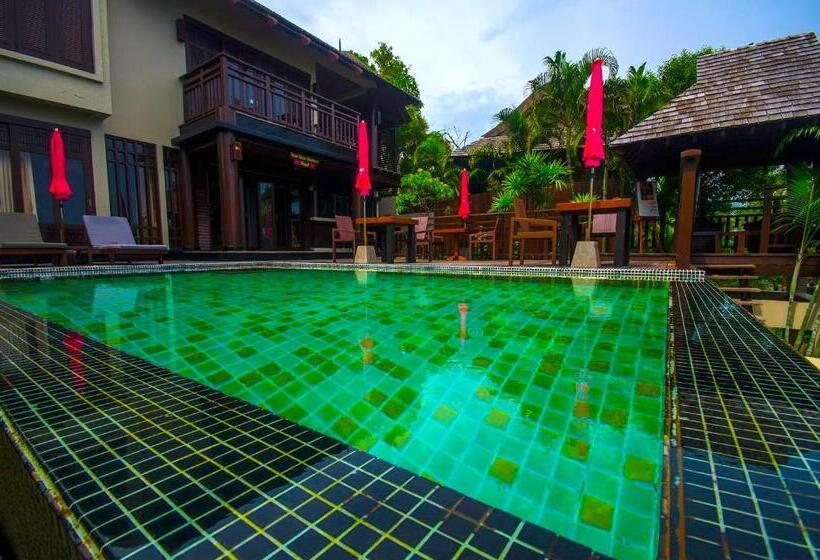 プール付き１ベッドルームヴィラ, Bhundhari Residence Koh Samui