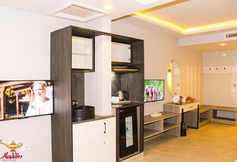 デラックスジュニアスイート, Aladdin Beach Resort